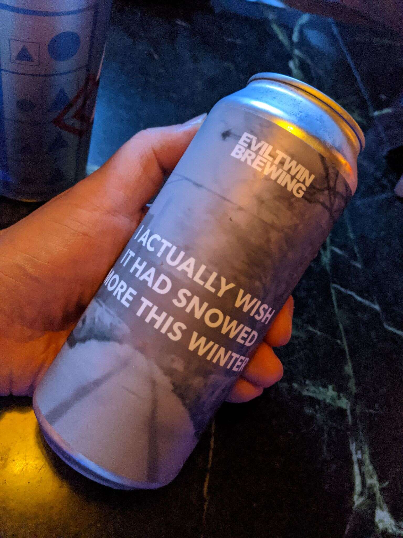 Evil Twin I Actually Wish It Had Snowed More This Winter 20201107 133236411